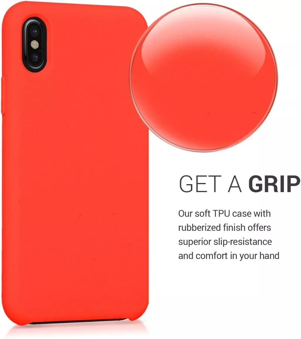 CARCASA PARA IPHONE X / XS SILICON ANTIDESLIZANTE - 2