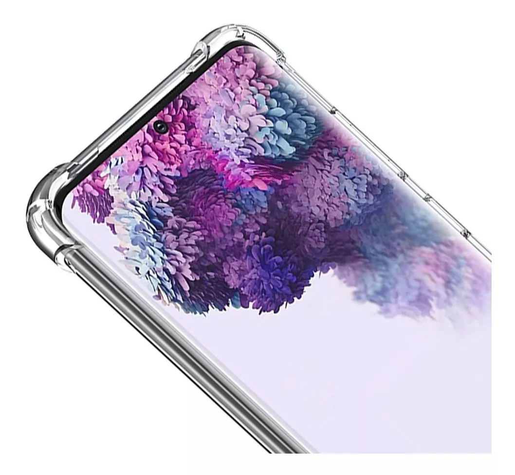 CARCASA PARA SAMSUNG S20 ULTRA TRANSPARENTE MARCA COFOLK - 5