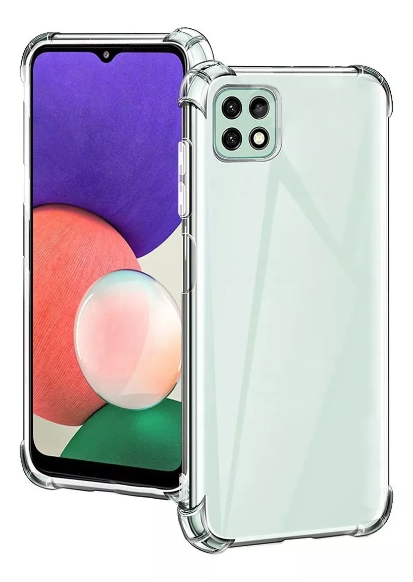 CARCASA PARA SAMSUNG GALAXY A22 4G TRANSPARENTE - 1