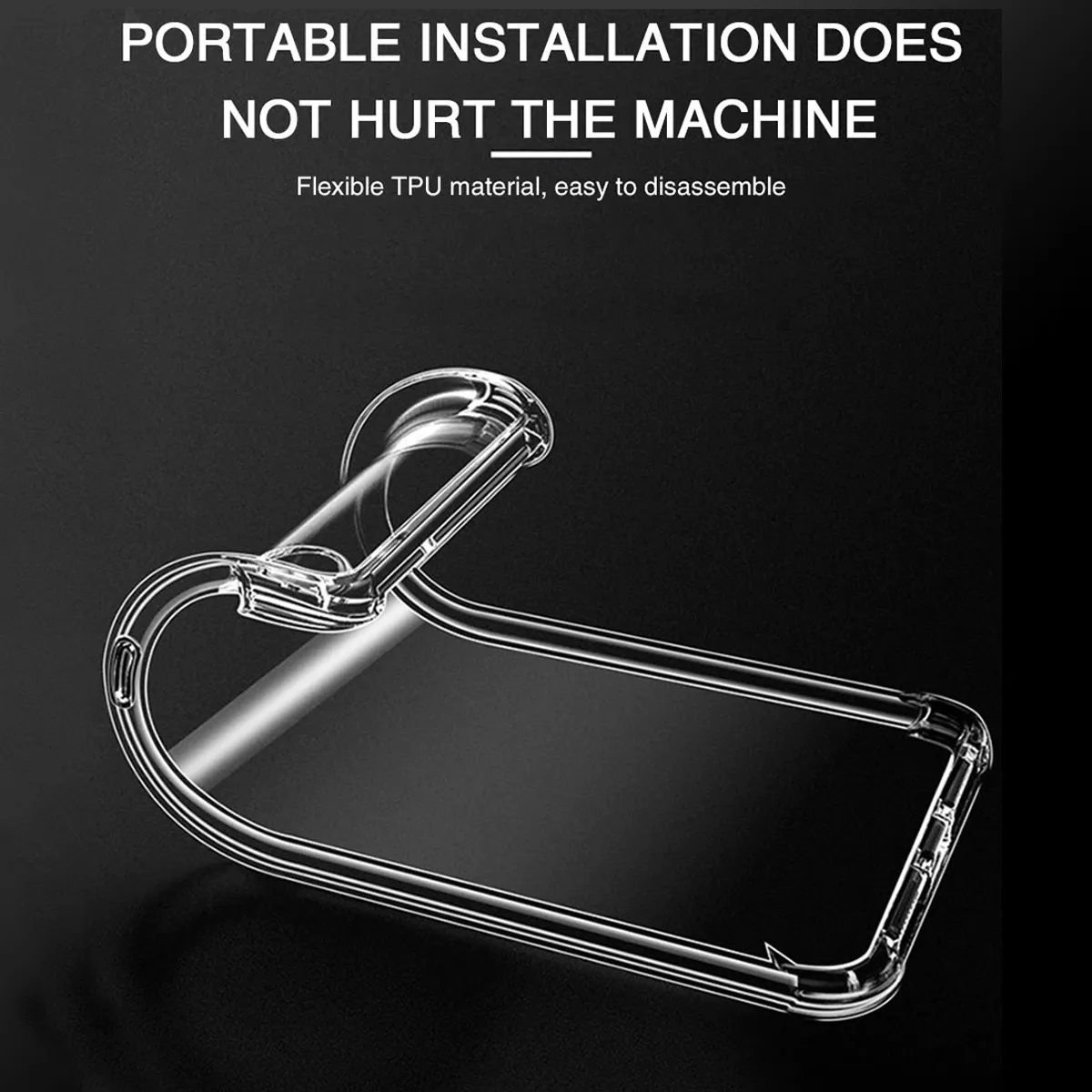 CARCASA PARA SAMSUNG GALAXY A22 4G TRANSPARENTE - 4