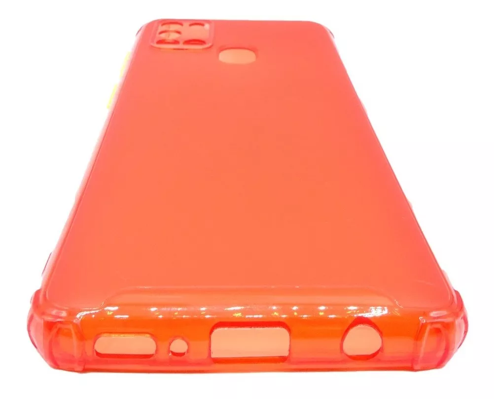 CARCASA PARA SAMSUNG A21S TRANSPARENTE COLORES - 4