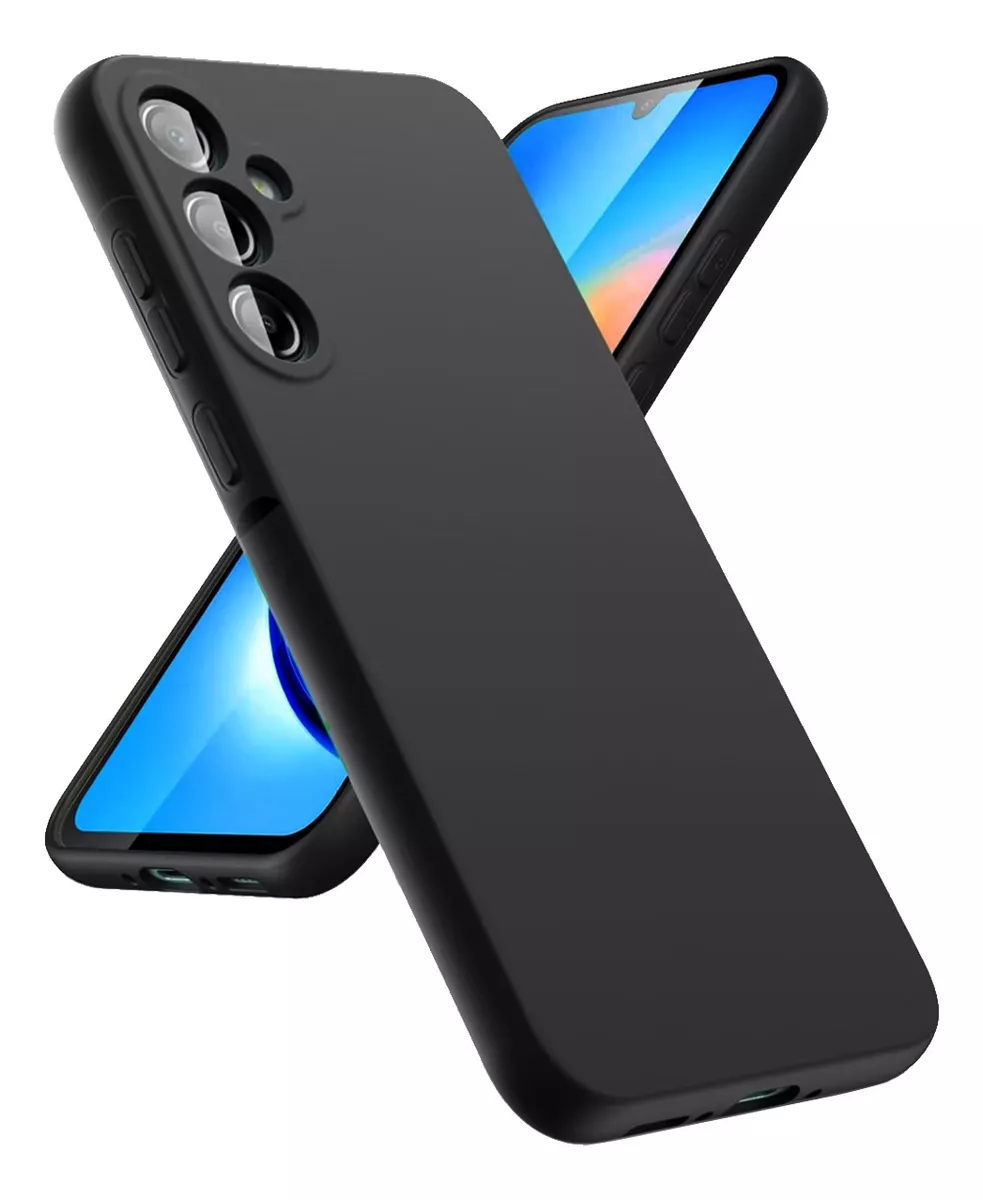 CARCASA PARA SAMSUNG GALAXY A55 5G SILICON + HIDROGEL - 1