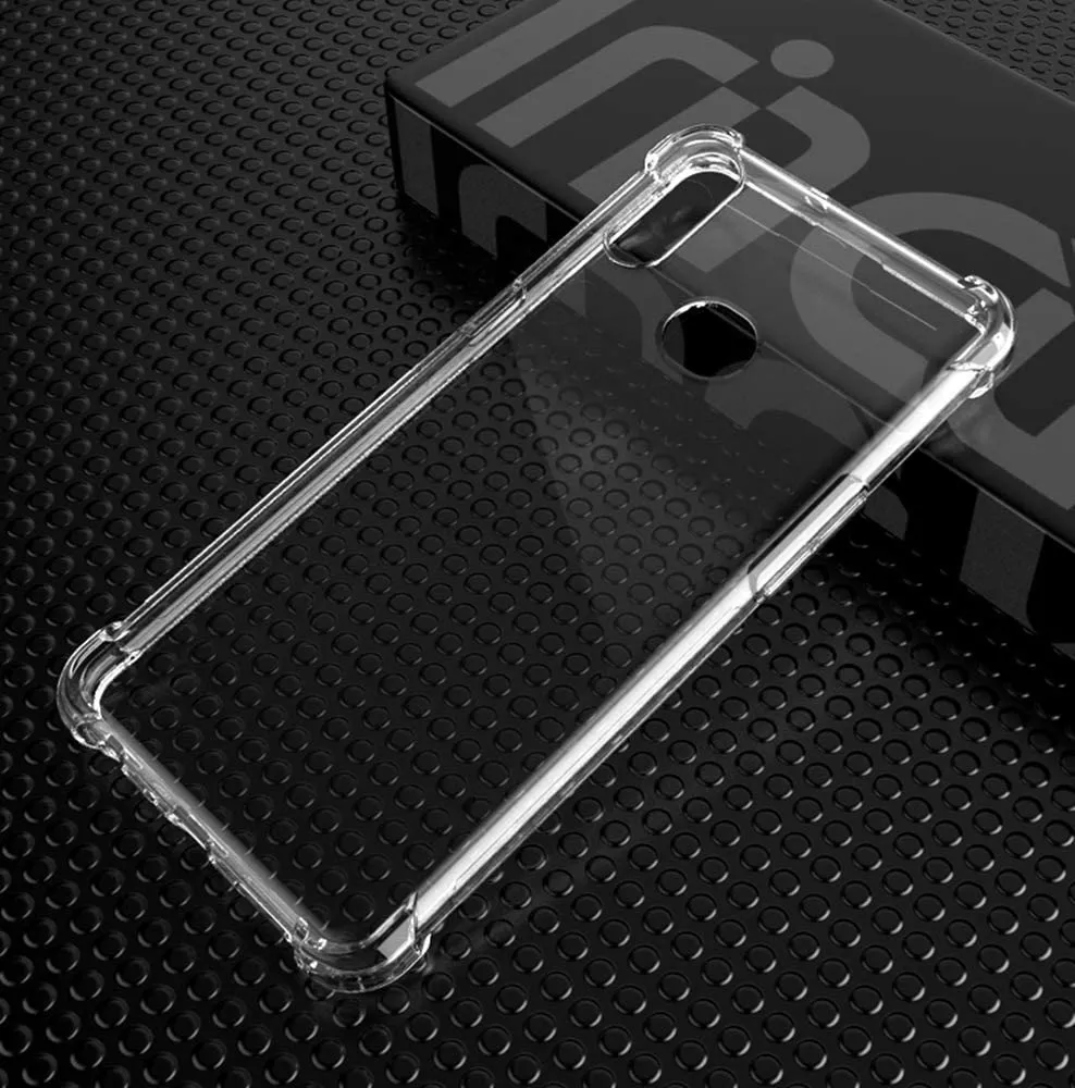 CARCASA PARA SAMSUNG A10S TRANSPARENTE COFOLK + HIDROGEL - 3