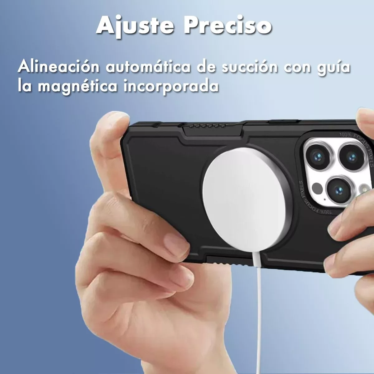 CARCASA ARMORMAGSAFE PARA IPHONE 14 PRO/14 PRO MAX+ HIDROGEL - 4