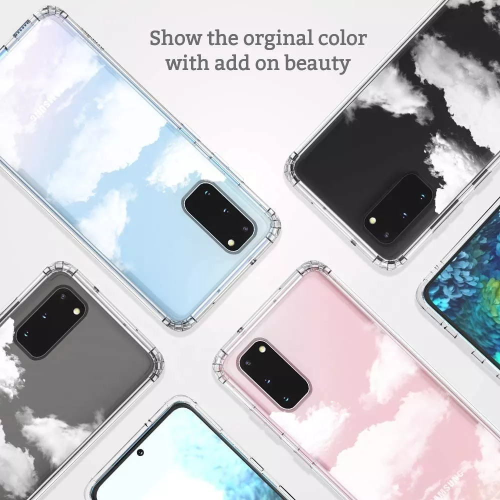 CARCASA PARA SAMSUNG S20 TRANSPARENTE COFOLK + HIDROGEL - 5