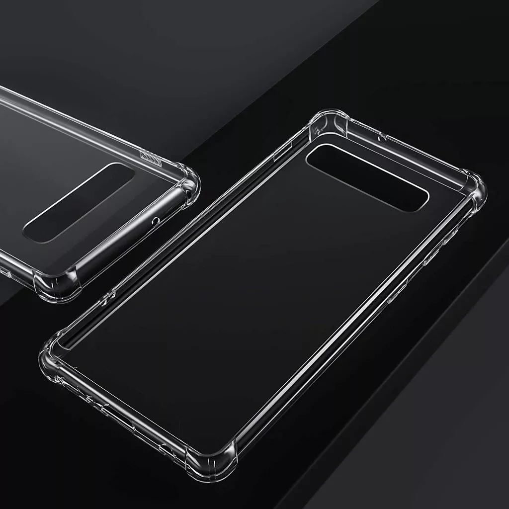 CARCASA PARA SAMSUNG GALAXY S10 TRANSPARENTE MARCA COFOLK - 5