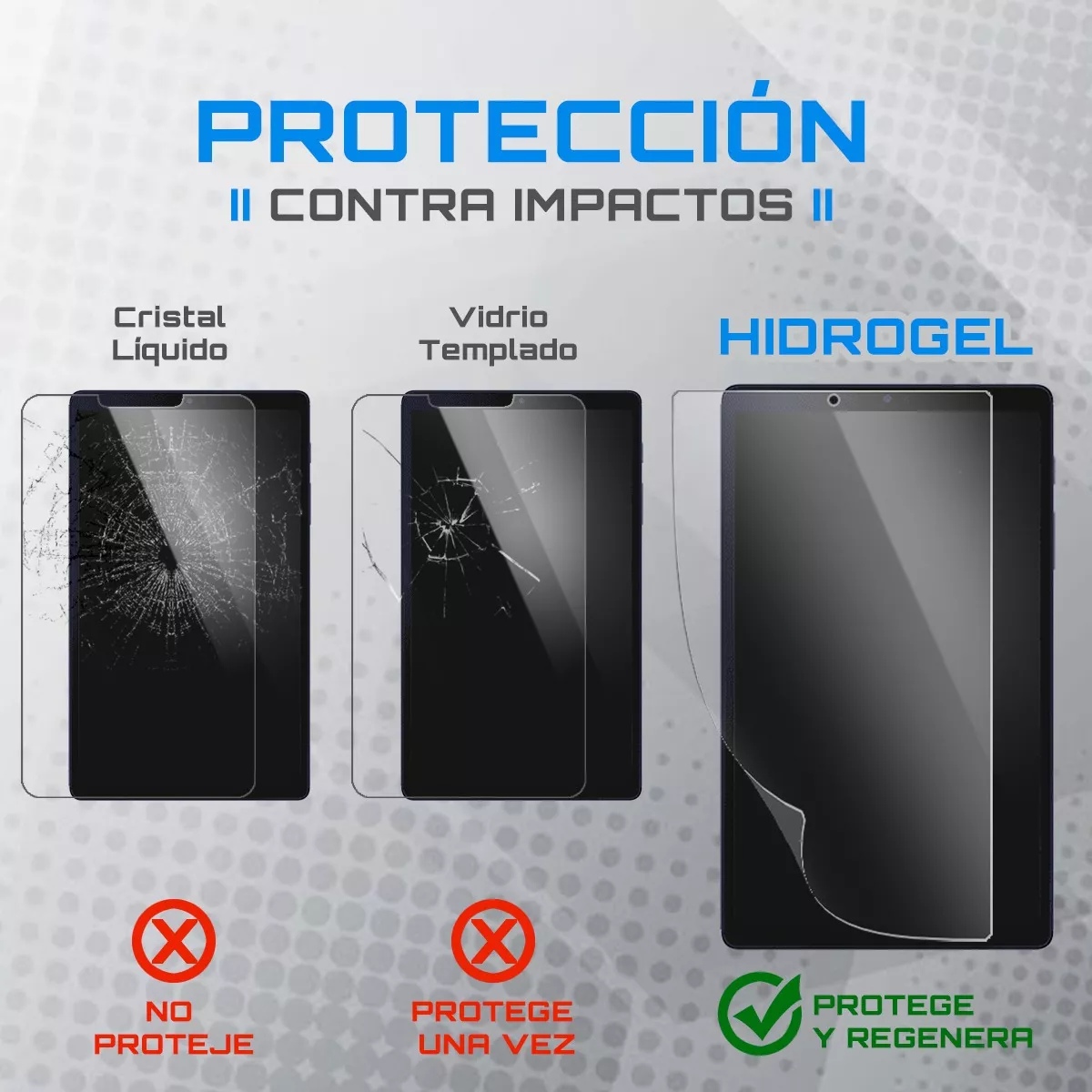 LAMINA DE HIDROGEL PARA IPAD 10.2 (2020) - ROCK SPACE - 4