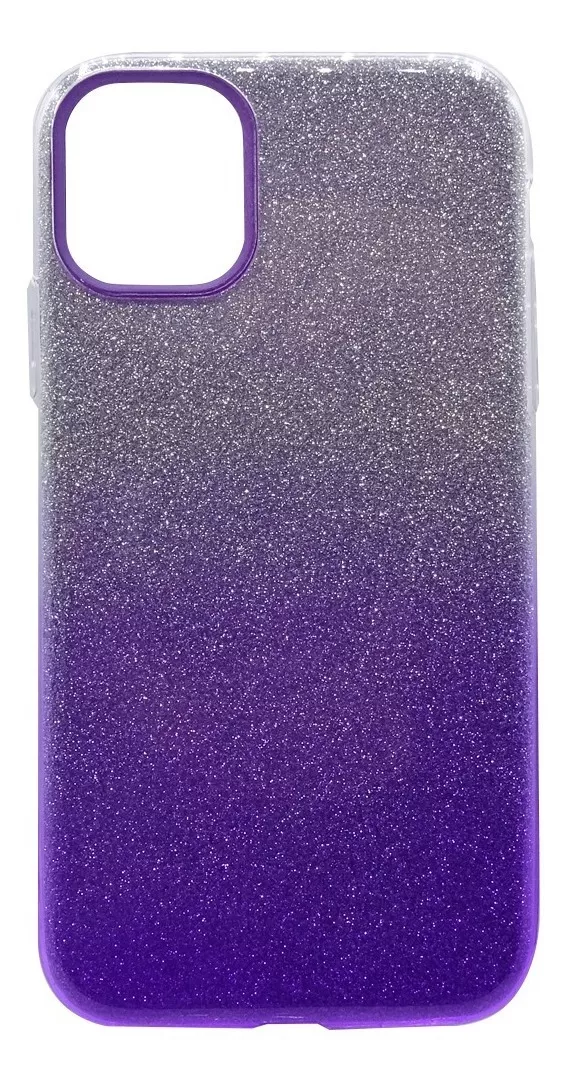 GENÉRICO CARCASA PARA IPHONE 11 CON BRILLO CONTRA GOLPES + HIDROGEL