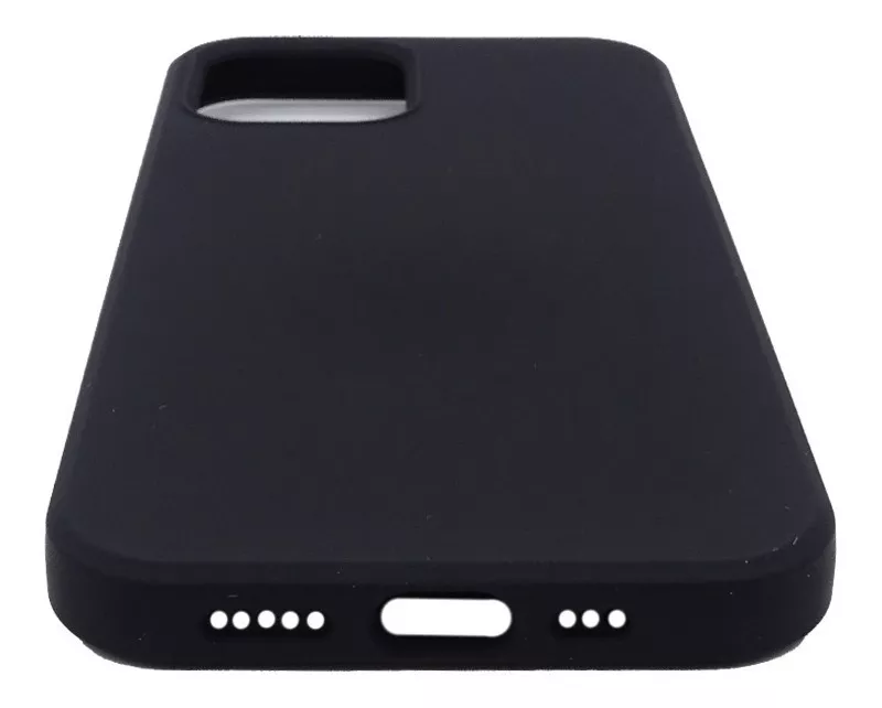 CARCASA PARA IPHONE 12/12 PRO SILICON PROTECCION CAMARA - 5