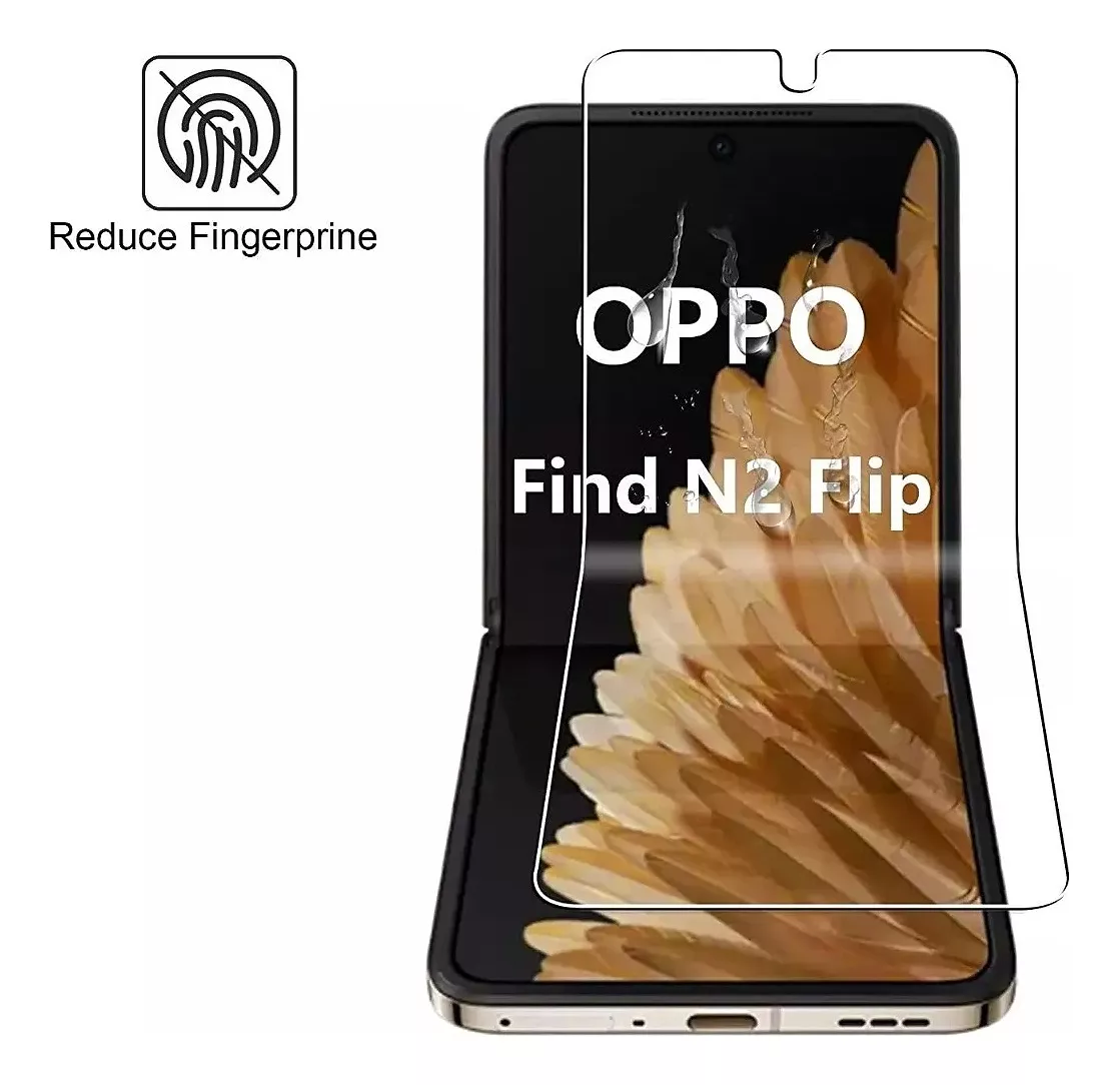 LAMINA DE HIDROGEL PARA OPPO FIND N2 FLIP - MARCA ROCK SPACE - 2