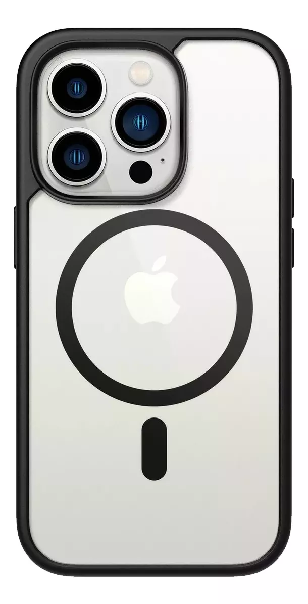 CARCASA PARA IPHONE 15 PRO CLEAR PARA MAGSAFE + HIDROGEL - 3