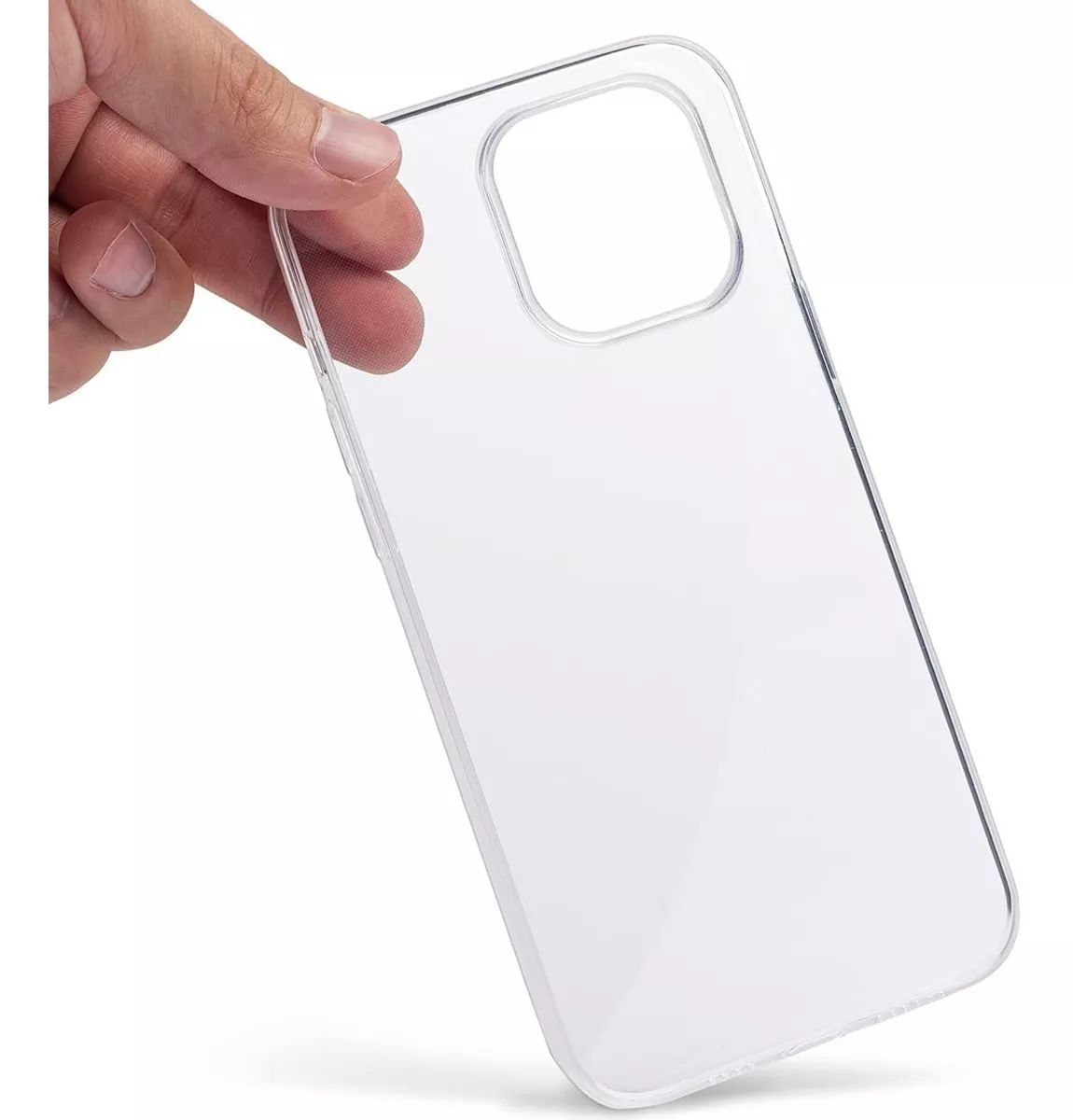 CARCASA PARA IPHONE 13 PRO TRANSPARENTE - COFOLK + HIDROGEL - 3