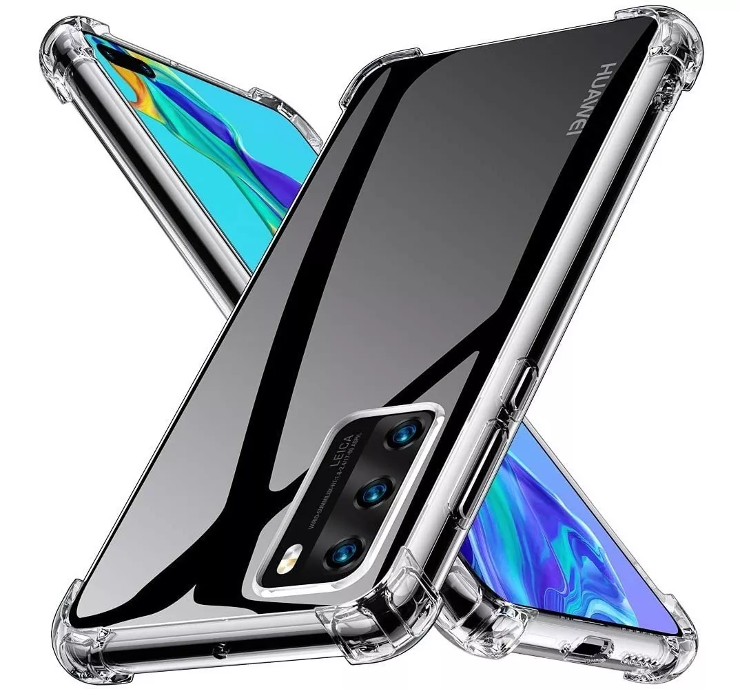 GENÉRICO CARCASA PARA HUAWEI P40 PRO TRANSPARENTE MARCA COFOLK