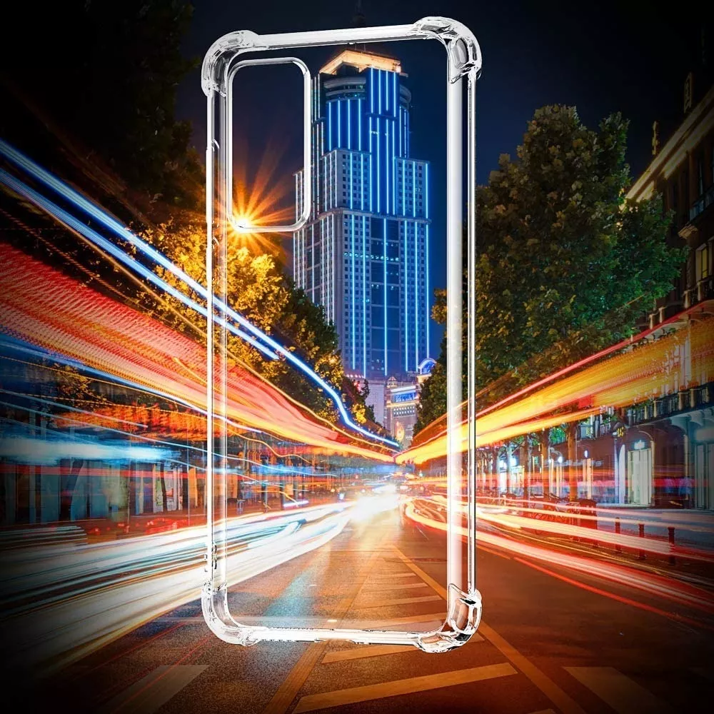CARCASA PARA HUAWEI P40 PRO TRANSPARENTE MARCA COFOLK - 3