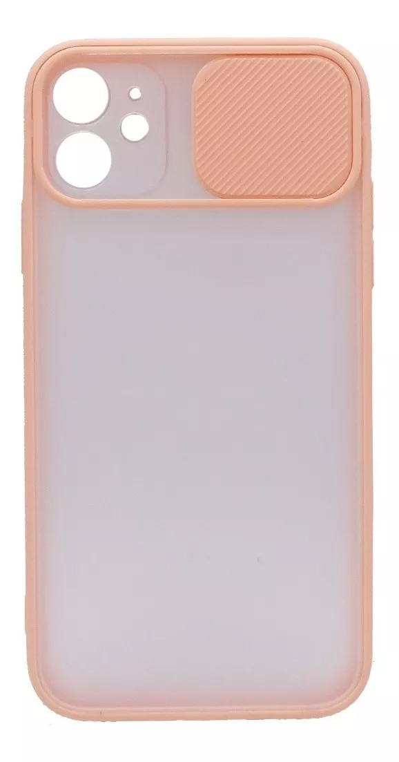 GENÉRICO CARCASA PARA IPHONE 11 CON PROTECTOR DE CÁMARA BUMPER