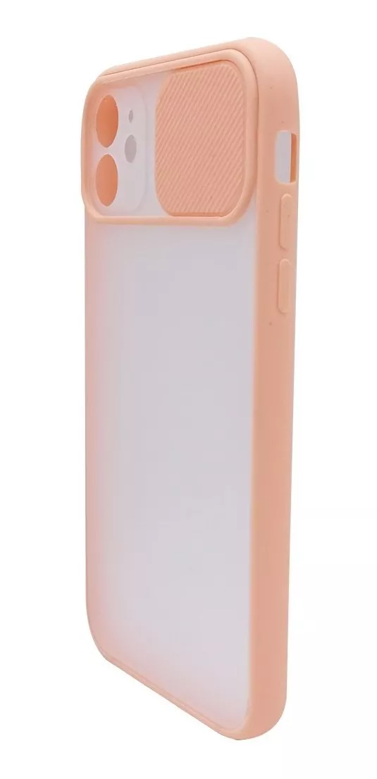 CARCASA PARA IPHONE 11 CON PROTECTOR DE CÁMARA BUMPER - 3