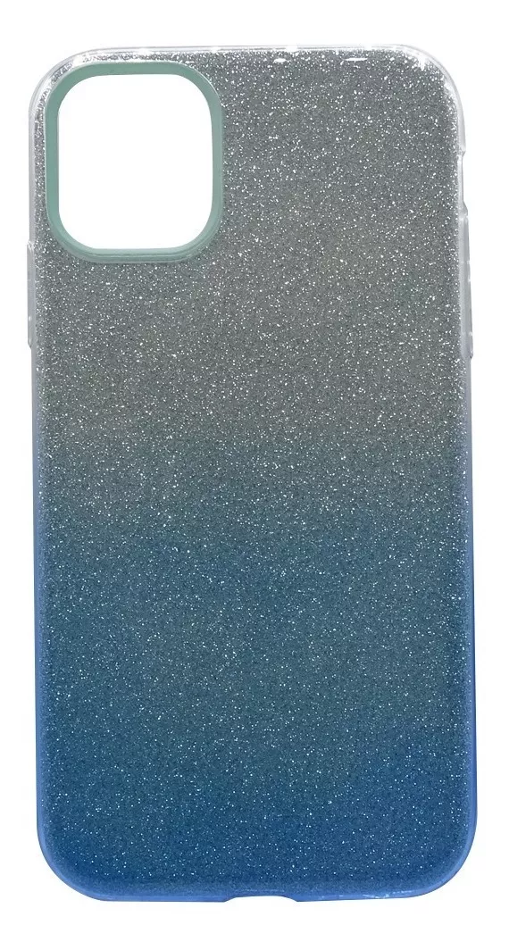 GENÉRICO CARCASA PARA IPHONE 11 CON BRILLO CONTRA GOLPES + MICA