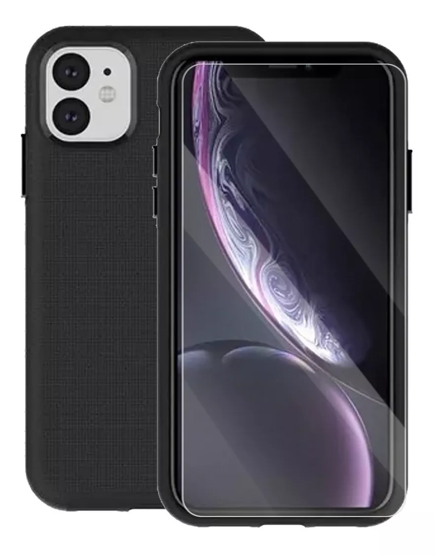 GENÉRICO CARCASA PARA IPHONE 11 RUGGED - CONTRA GOLPES + MICA
