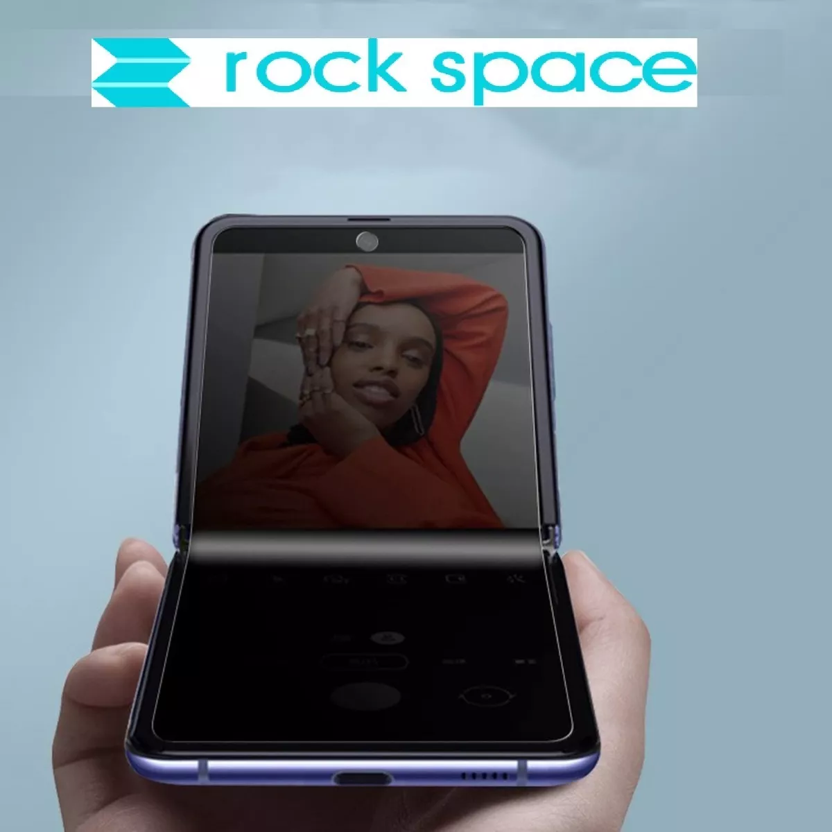 LAMINA ANTIESPIA PARA SAMSUNG GALAXY Z FLIP 3 - ROCK SPACE - 2