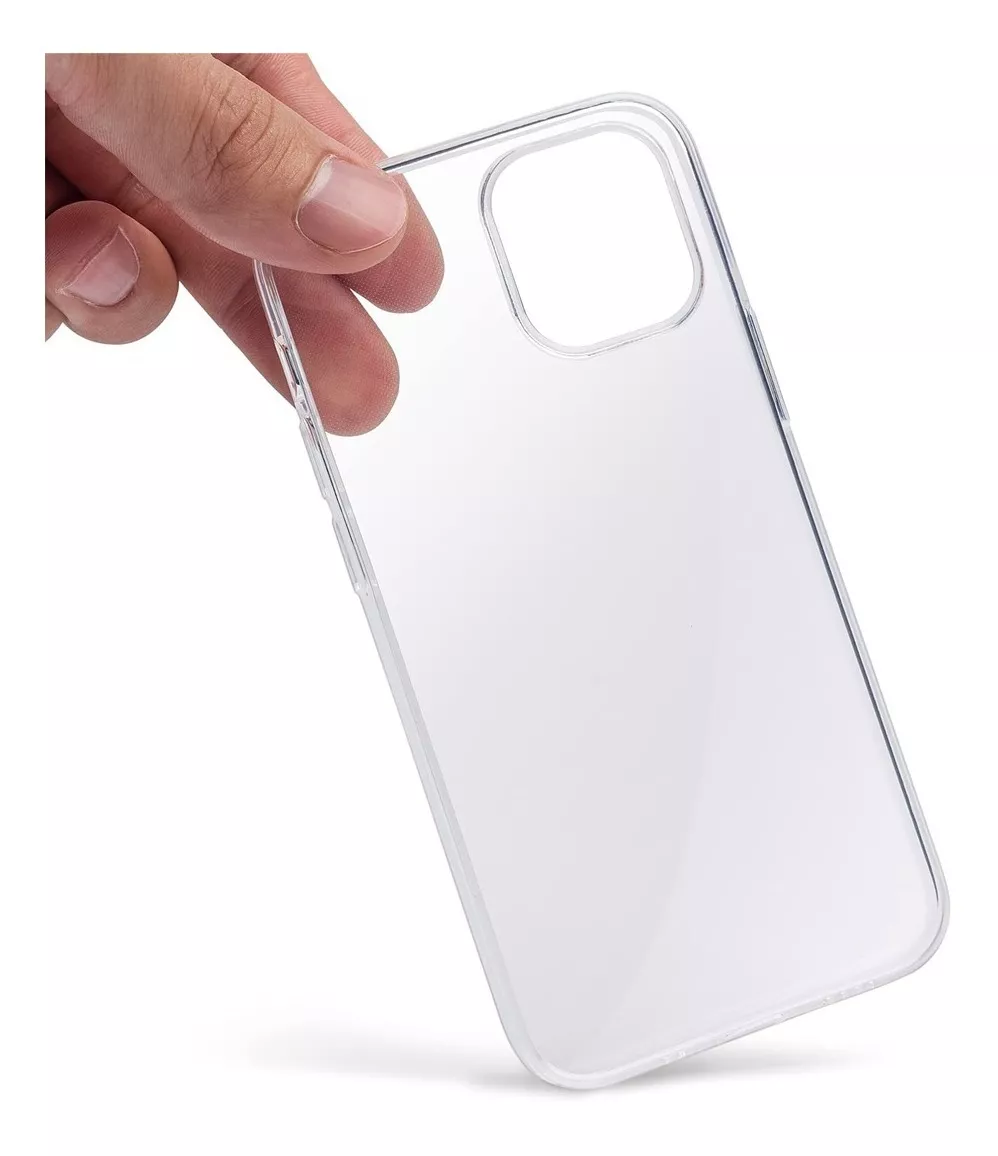CARCASA PARA IPHONE 13 MINI TRANSPARENTE - COFOLK + HIDROGEL - 3