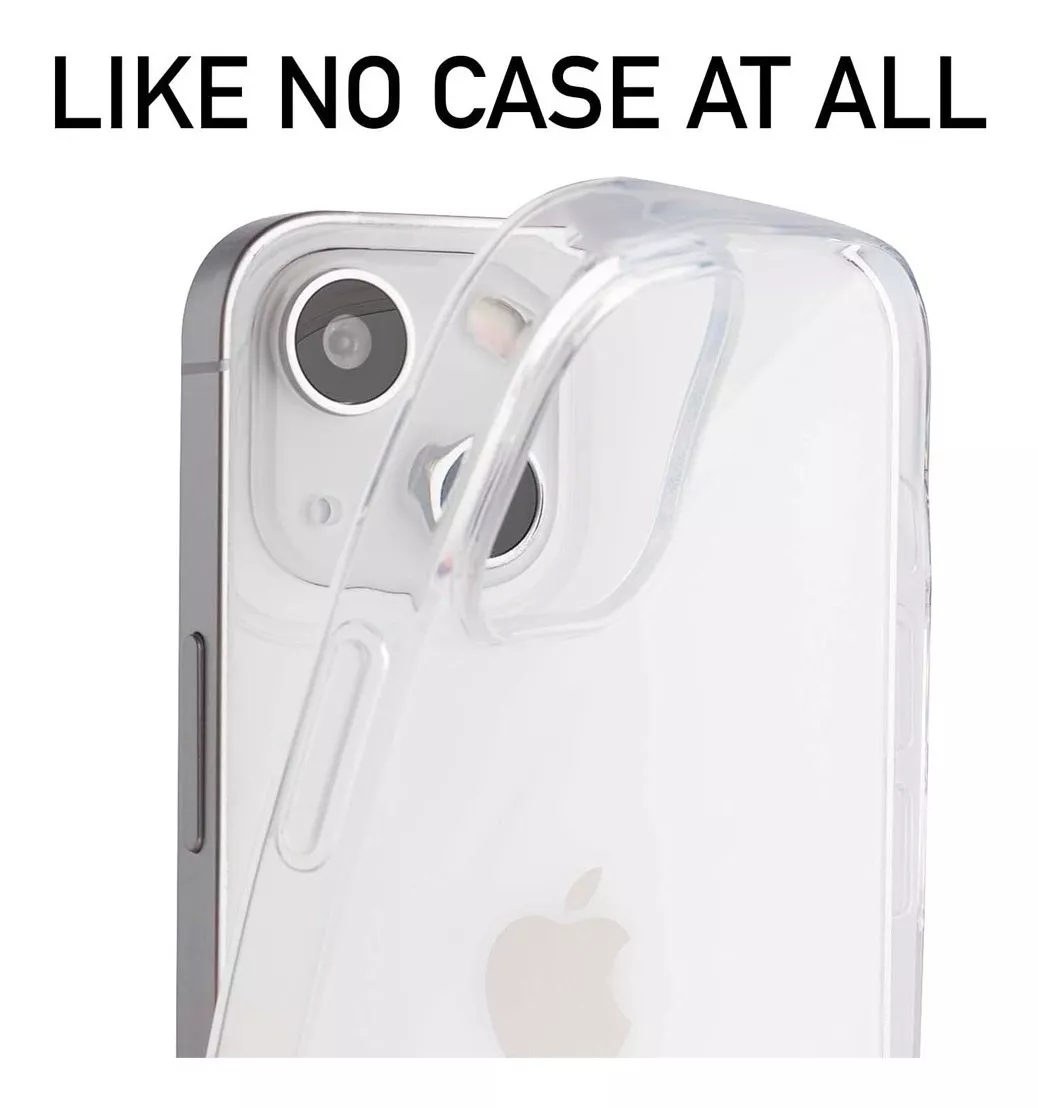 CARCASA PARA IPHONE 13 MINI TRANSPARENTE - COFOLK + HIDROGEL - 4