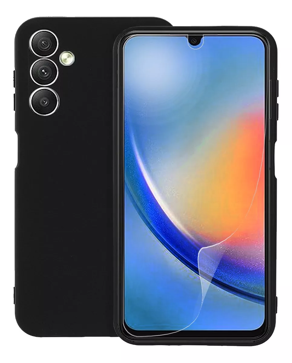 CARCASA PARA SAMSUNG GALAXY A24 SILICON PROTECTOR DE CAMARAS - 2