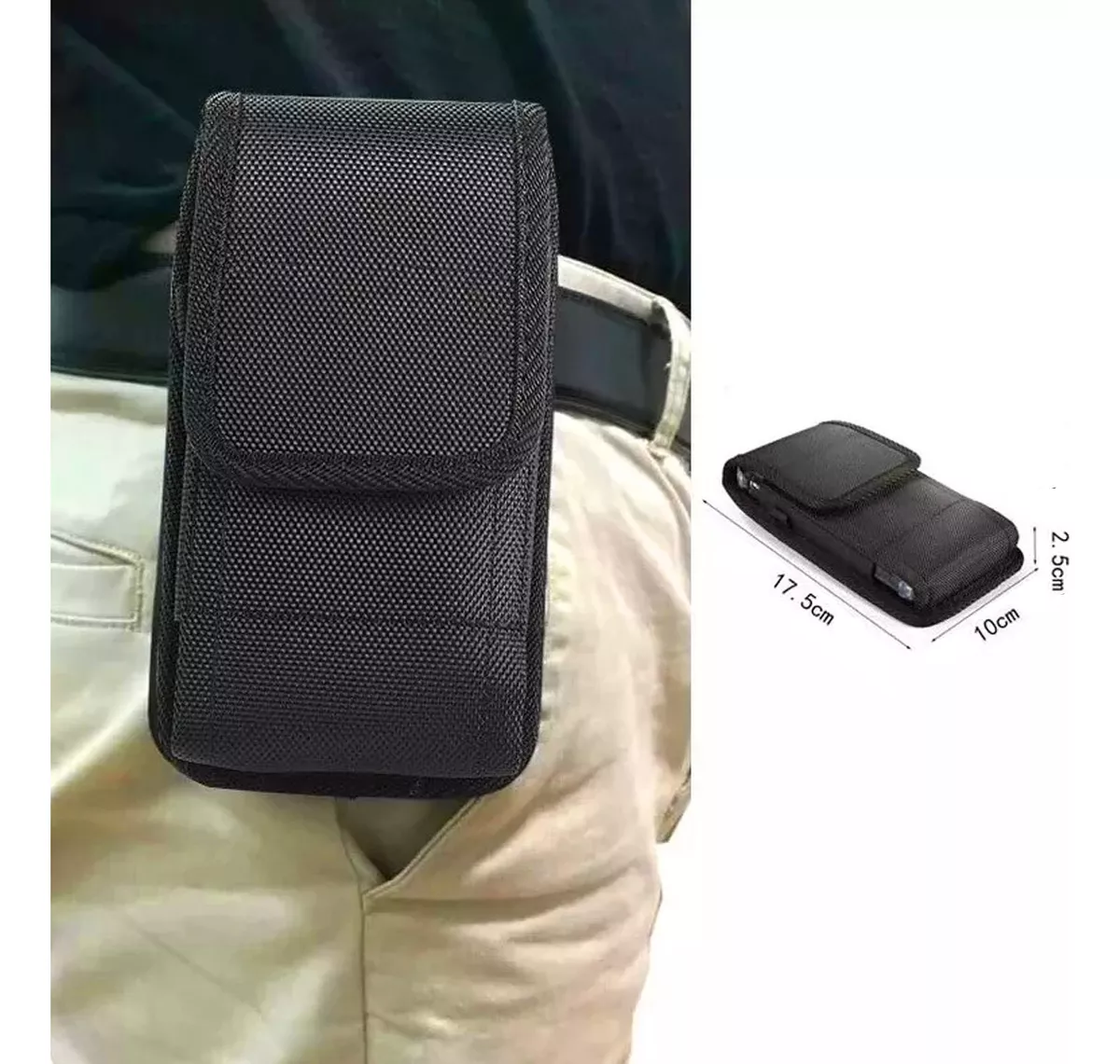 FUNDA CINTURÓN PARA CELULARES HASTA 6.9 PULGADAS TÁCTICO - 4