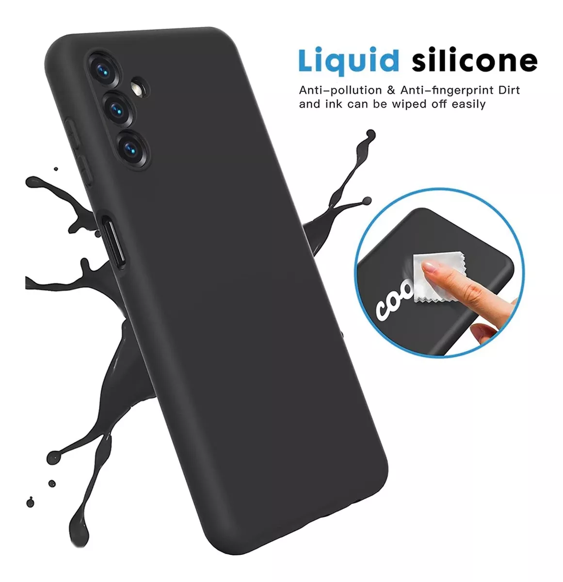 CARCASA PARA SAMSUNG GALAXY A15 5G SILICON PROTECTOR CAMARAS - 5