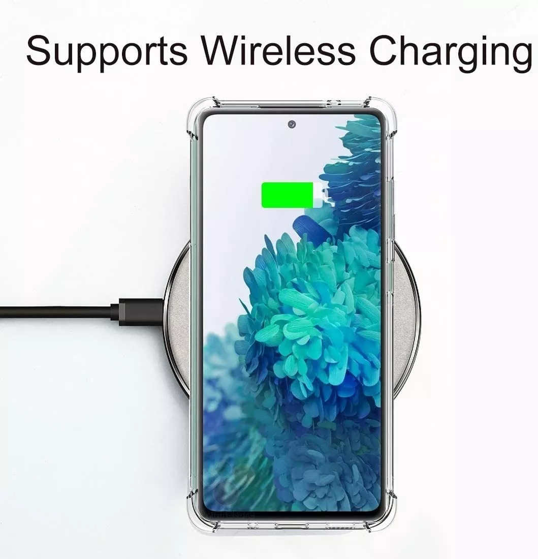 CARCASA PARA SAMSUNG GALAXY S20 FE TRANSPARENTE MARCA COFOLK - 5