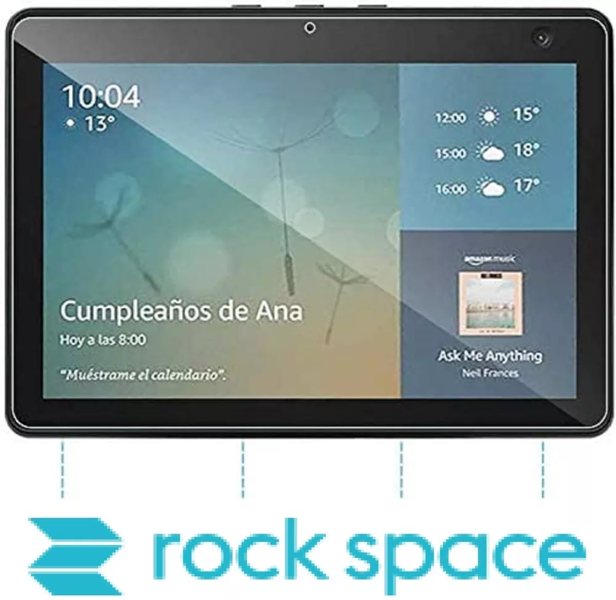 LAMINA DE HIDROGEL PARA AMAZON ECHO SHOW 10 - ROCK SPACE - 3