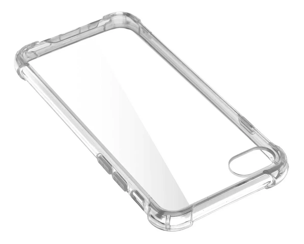 CARCASA PARA IPHONE 7 / 8 / SE 2020 TRANSPARENTE + MICA - 4