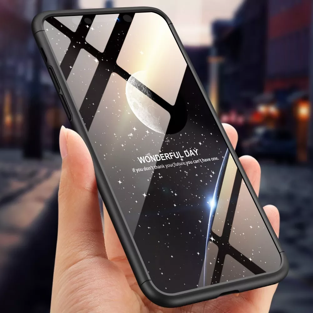 CARCASA PARA IPHONE XS MAX - 360° MARCA GKK + MICA - 4