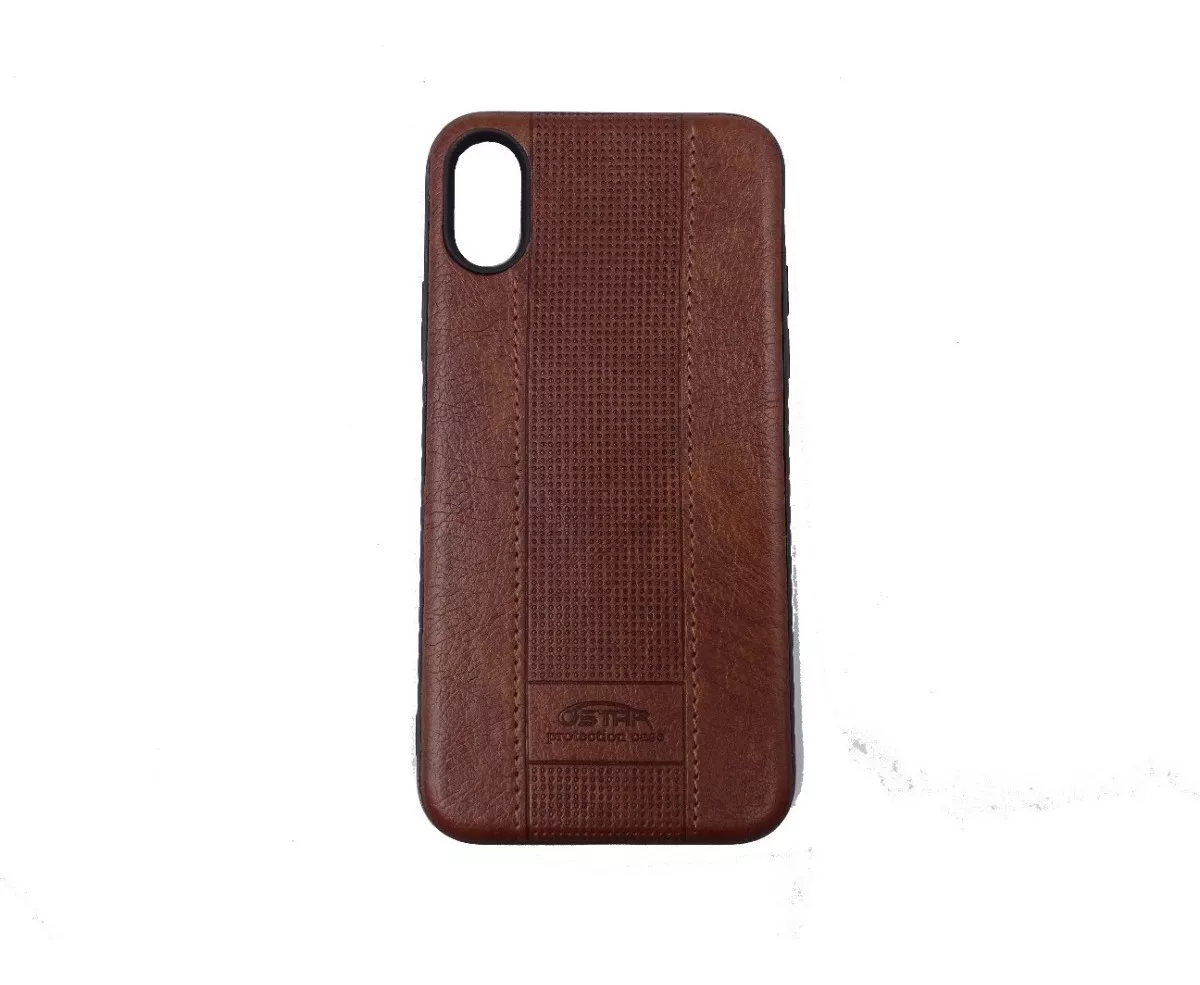 GENÉRICO CARCASA DISEÑO ECOCUERO OSTAR PARA IPHONE X