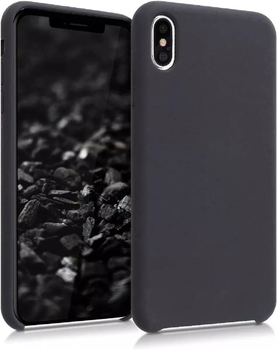CARCASA PARA IPHONE XS MAX SILICON ANTIDESLIZANTE - 1