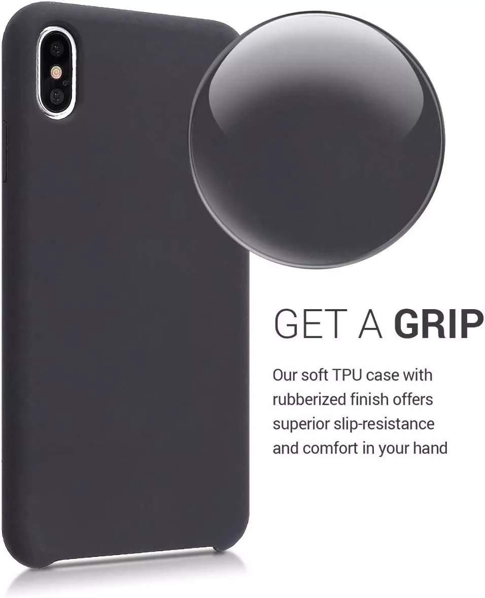 CARCASA PARA IPHONE XS MAX SILICON ANTIDESLIZANTE - 2