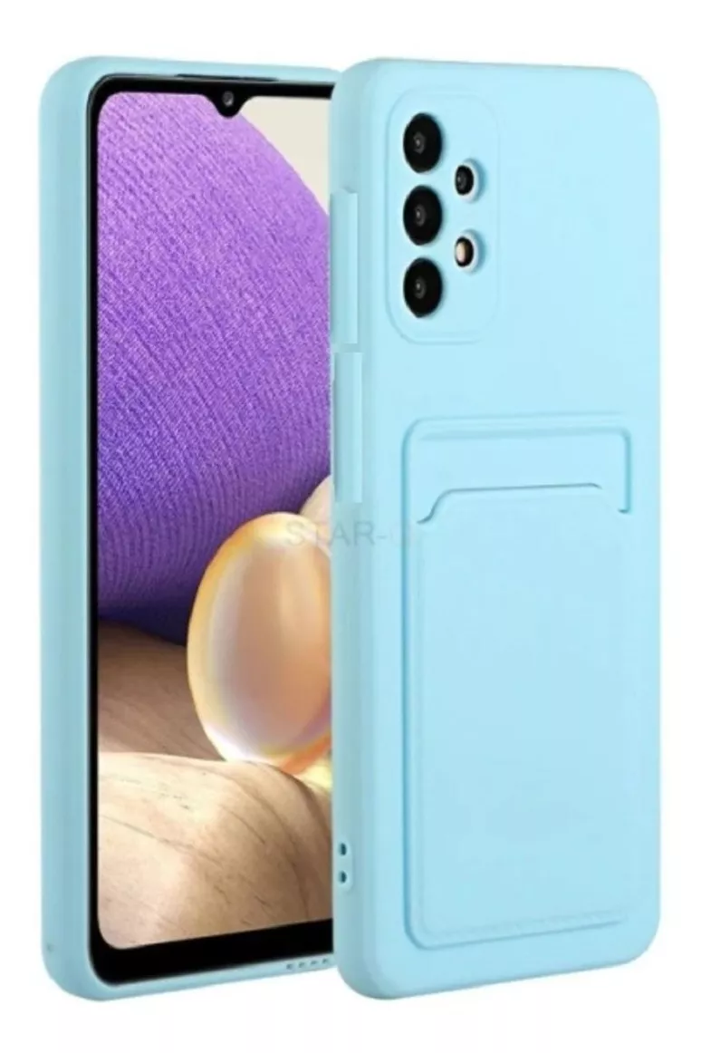 GENÉRICO CARCASA PARA SAMSUNG GALAXY A52 SILICON PORTA TARJETA