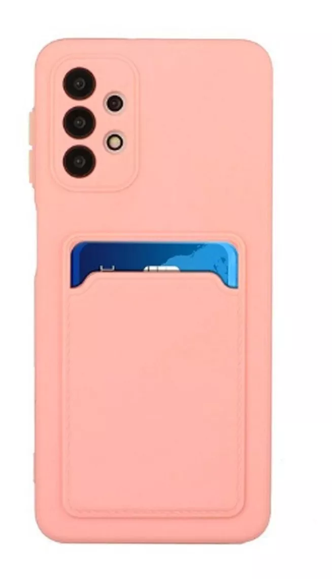 CARCASA PARA SAMSUNG GALAXY A52 SILICON PORTA TARJETA - 2