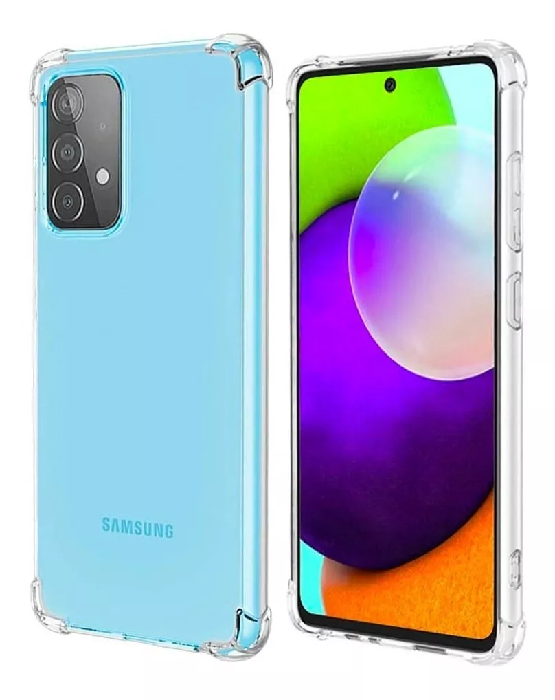 CARCASA PARA SAMSUNG GALAXY A52 5G TRANSPARENTE MARCA COFOLK - 2