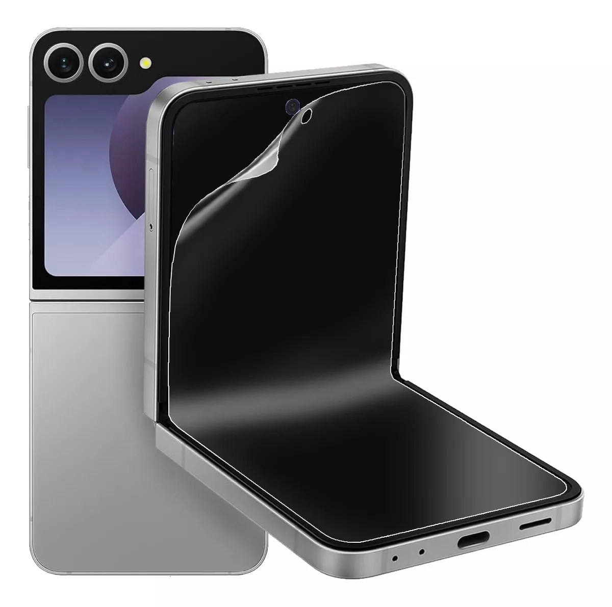 LAMINA DE HIDROGEL MATTE ANTI GRASA PARA SAMSUNG Z FLIP6 - 1