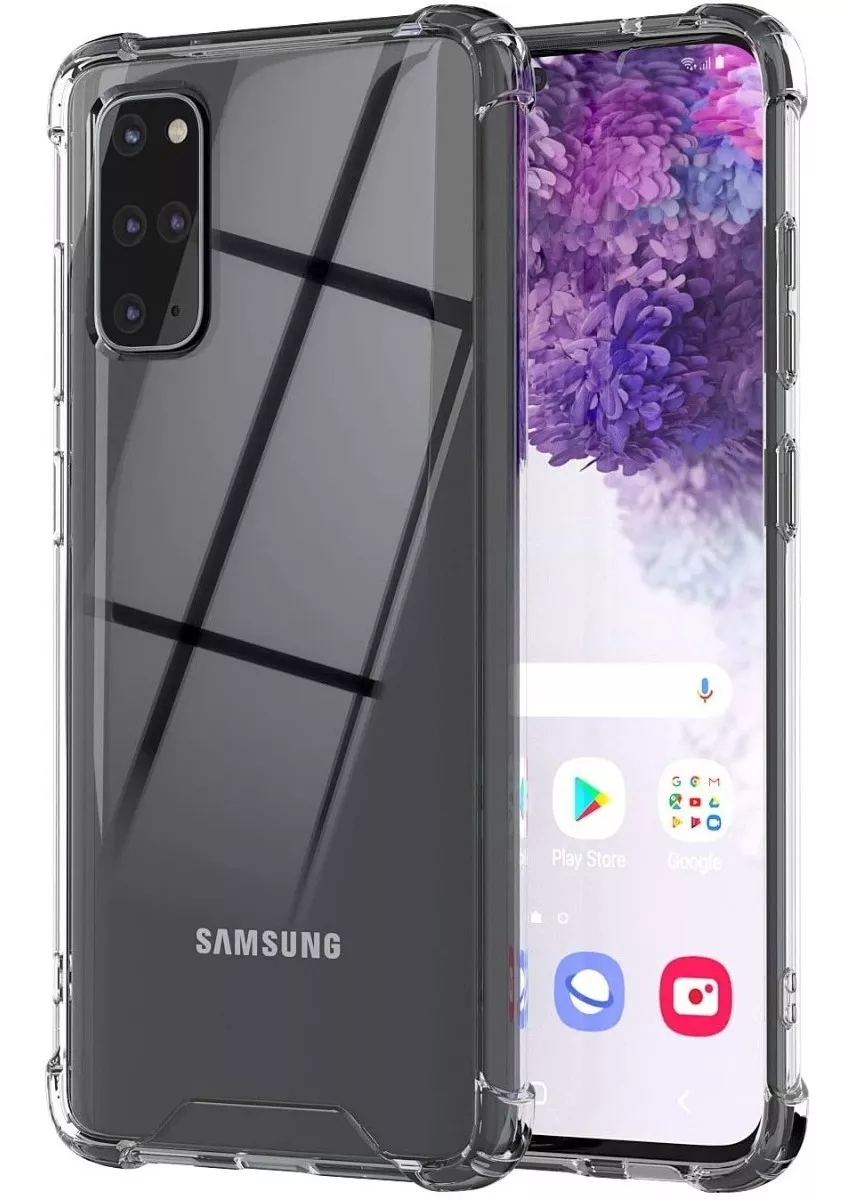 GENÉRICO CARCASA PARA SAMSUNG S20 PLUS TRANSPARENTE COFOLK + HIDROGEL
