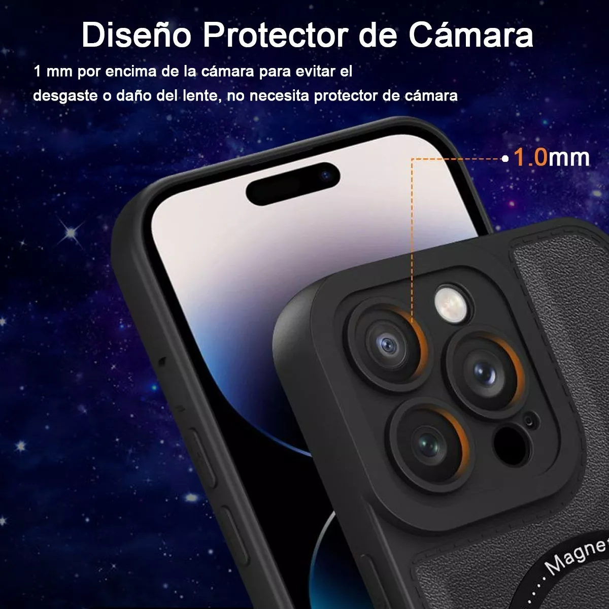 CARCASA PREMIUM MAGNETIC PARA IPHONE 14 PRO/14 PRO MAX - 2