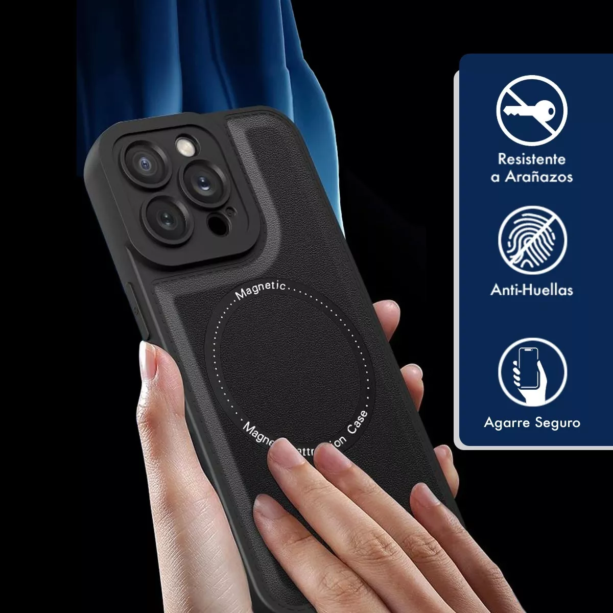 CARCASA PREMIUM MAGNETIC PARA IPHONE 14 PRO/14 PRO MAX - 4
