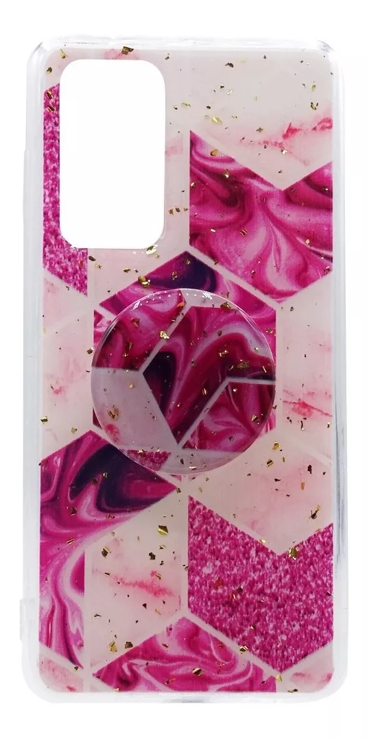 OEM CARCASA PARA HUAWEI P40 CON DISEÑOS POPSOCKET + HIDROGEL