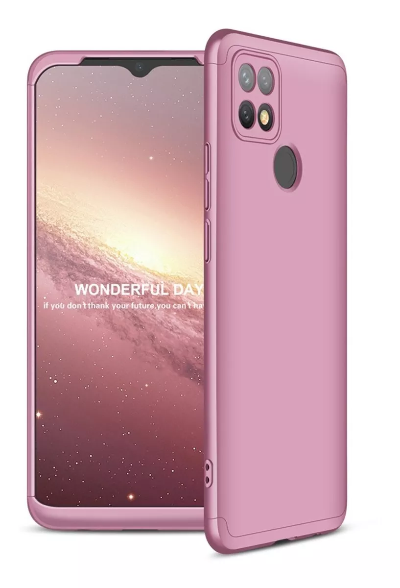 CARCASA PARA OPPO A15 - 360° MARCA GKK + HIDROGEL - 3