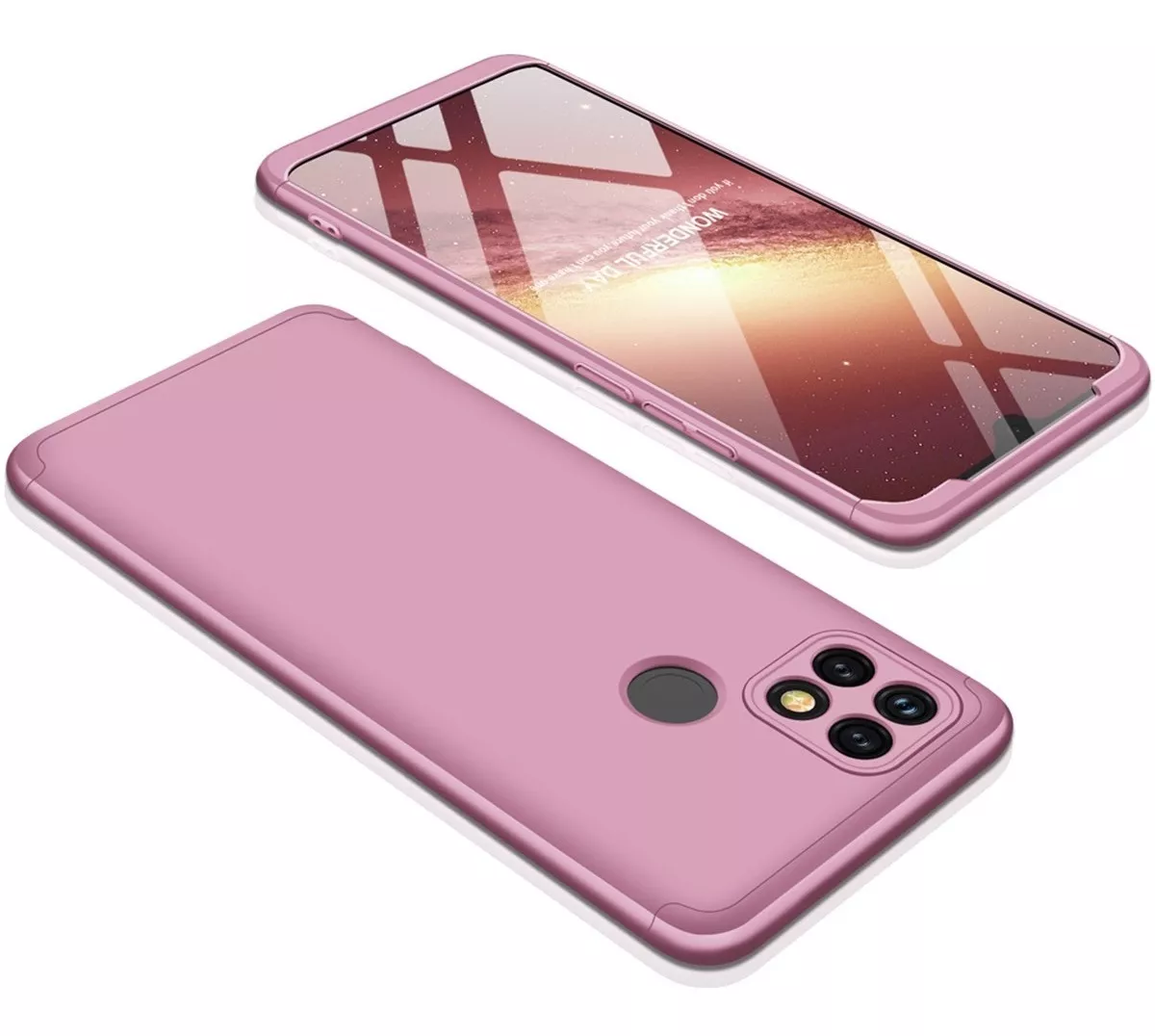 CARCASA PARA OPPO A15 - 360° MARCA GKK + HIDROGEL - 4