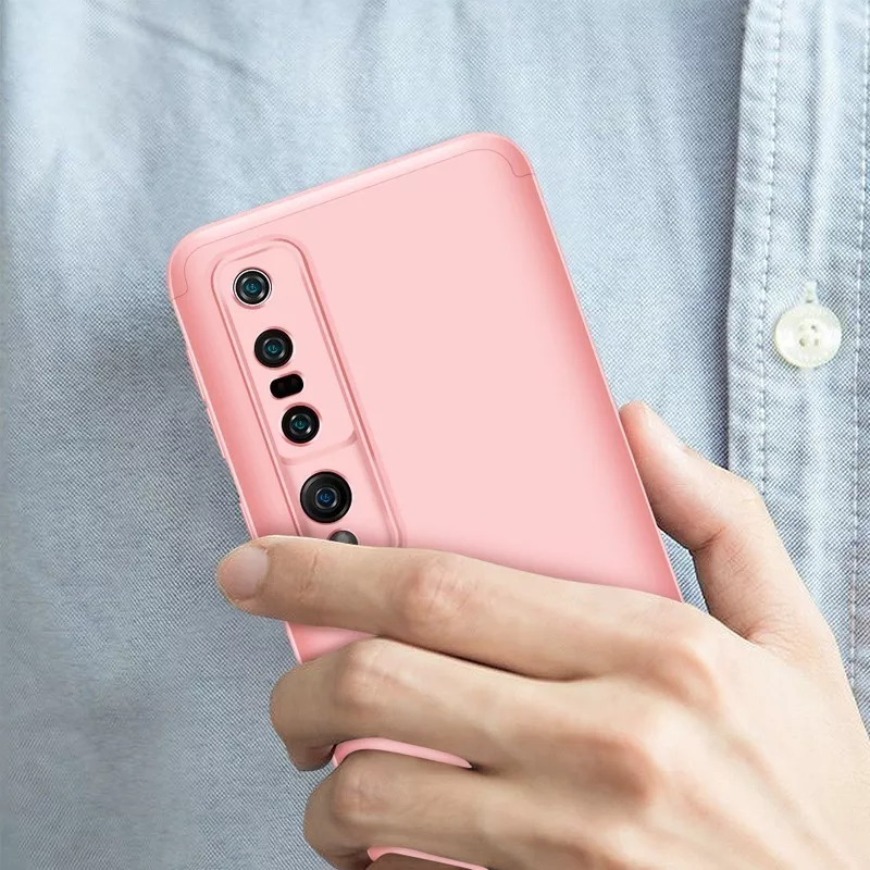 CARCASA PARA XIAOMI MI 10 - 360° MARCA GKK + HIDROGEL - 5