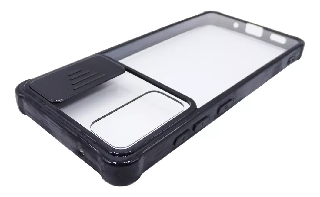 CARCASA PARA SAMSUNG S20 FE TAPA CAMARAS CLEAR MARCA COFOLK - 5