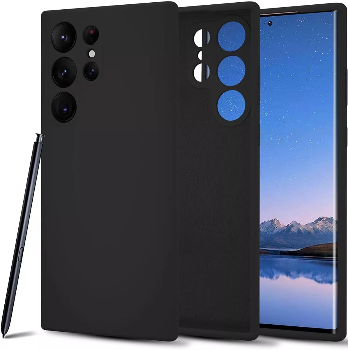 GENÉRICO CARCASA PARA SAMSUNG S23 ULTRA 5G SILICON PROTECTOR CÁMARAS