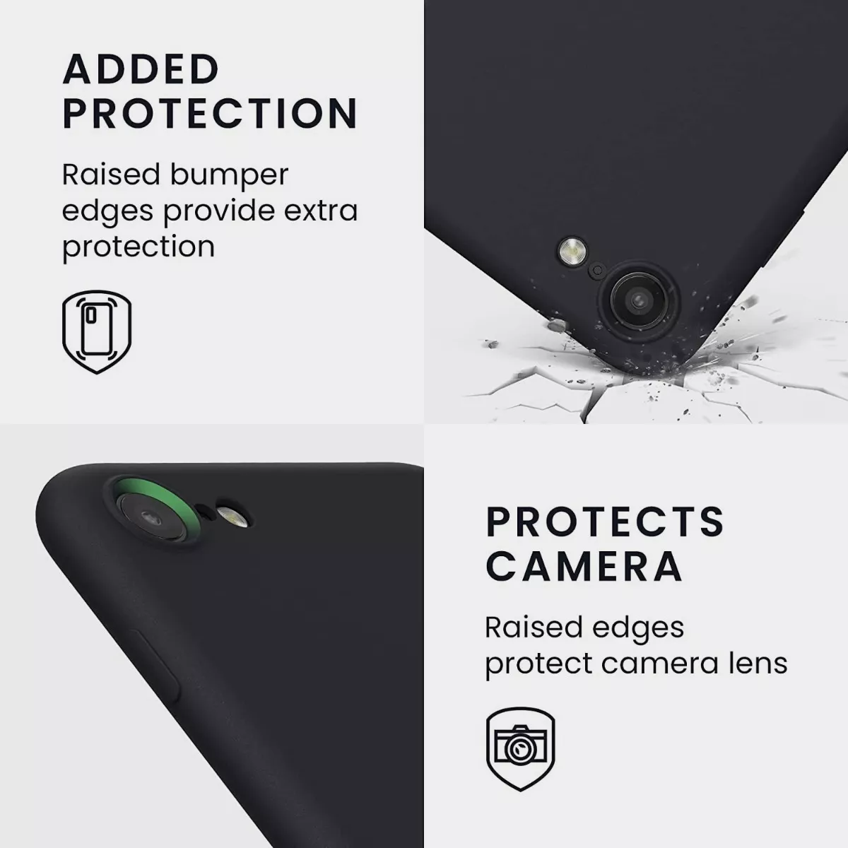 CARCASA PARA IPHONE 7/ 8/ SE 2020 SILICON CONTRA GOLPES - 3
