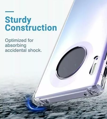 CARCASA PARA HUAWEI MATE 30 PRO TRANSPARENTE + HIDROGEL - 4